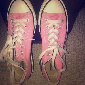 Womens pink converse